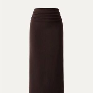 OGL Move Brown Maxi Skirt
